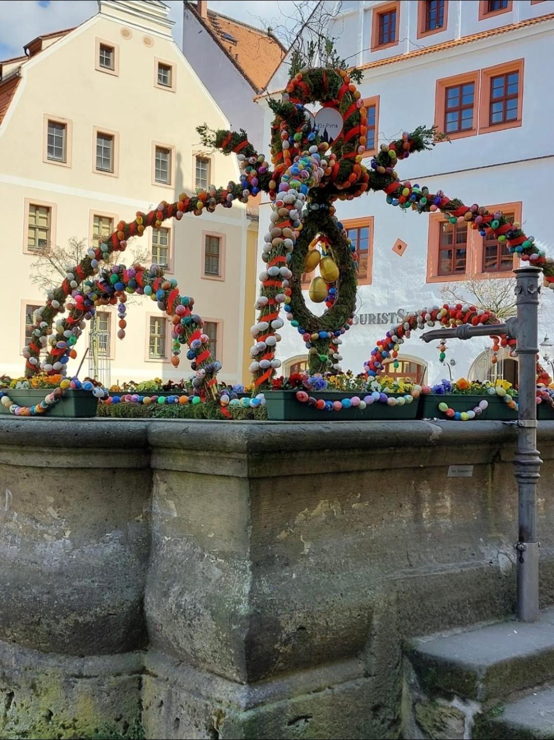 Ferienwohnung Weisses Ross Pirna Exterior foto